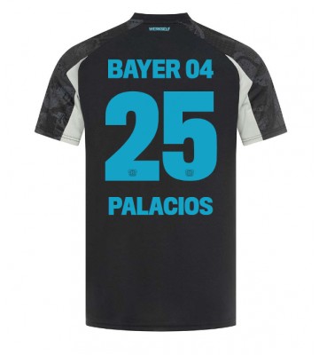 Bayer Leverkusen Exequiel Palacios #25 Tercera Equipación 2024-25 Manga Corta